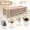 Maxmass Kids Stackable Daycare Cot, Lightweight Children Naptime Cot with Easy Lift 3