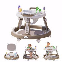 RuguAini 360 Rotating Seat Baby Walkers for 6-24 Month Babies,Music Toddler Push