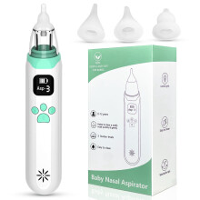 Deuknice Electric Baby Nasal Aspirator, Baby Nose Sucker, Rechargeable Nose Cleaner