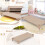 Maxmass Kids Stackable Daycare Cot, Lightweight Children Naptime Cot with Easy Lift 6