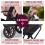 Lejoux+ Baby Pushchair (Pink) 5