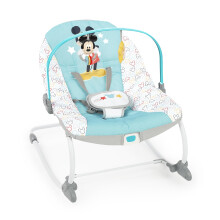 Bright Starts Disney Baby MICKEY MOUSE Infant to Toddler Rocker & Seat with