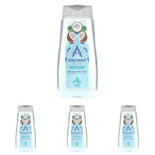 Astonish Coconut Bliss Shampoo with Pro-Vitamin B5, 400ml, White (Pack of 4)