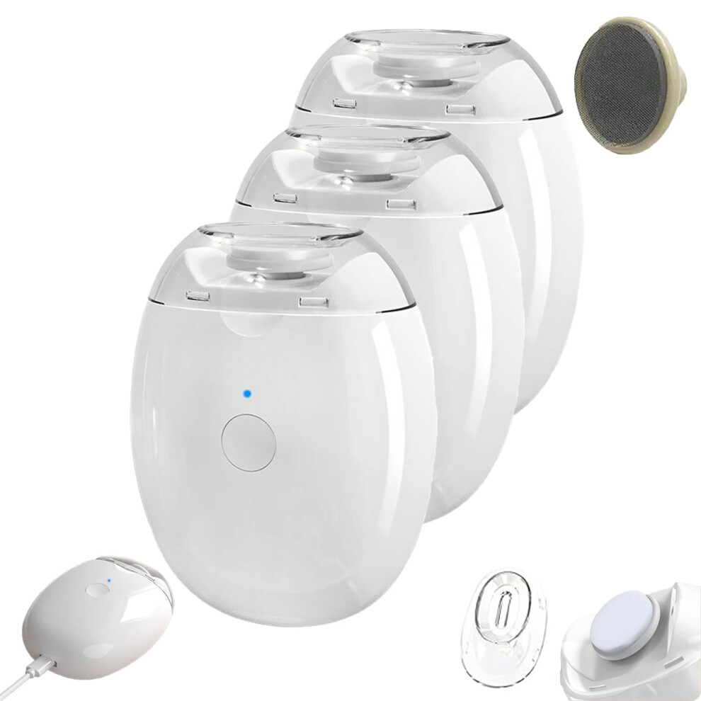 Finger Nail Grinder - Universal Automatic Fingernail Grinder, Electric Nail Grinder with LED Light & 3 Speed Settings, Ultra-Quiet Rechargeable Smart