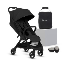 Silver Cross - Clic 2 Compact Stroller, Travel Bag & Snack Tray - Travel Stroller