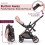 Lejoux+ Baby Pushchair (Pink) 6