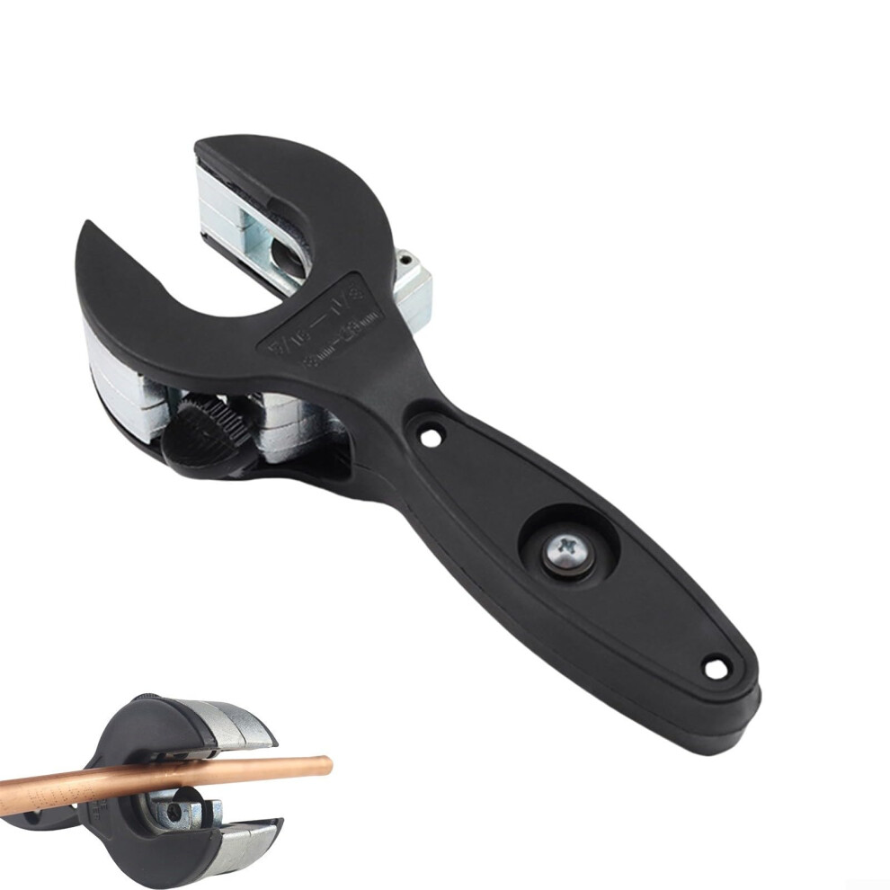 Compact Ratchet Pipe Cutter For 829Mm Pipe Diameter, Stainless Steel, Copper, Aluminium, Black 9199774206150