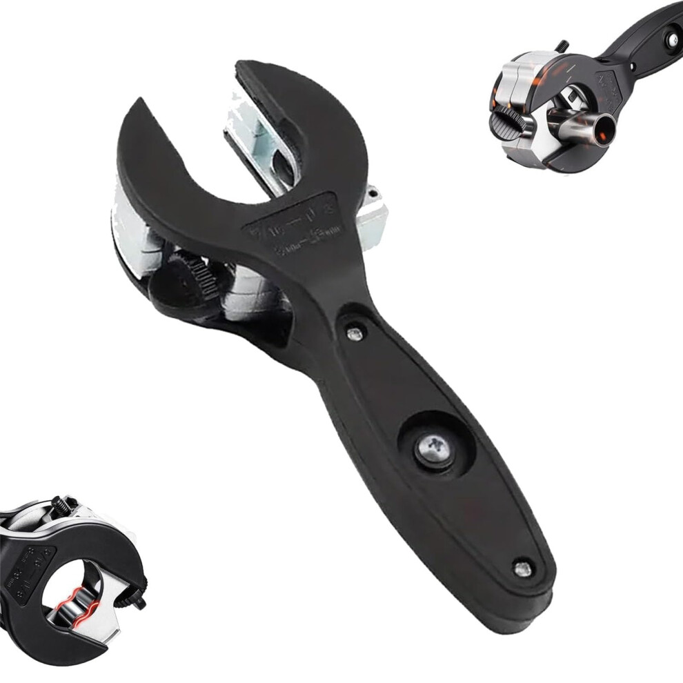 Ratchettype Pipe Cutter Onehand Operation For Copper Pvc Aluminum Steel Pipes Lightweight Handheld Tool 0.240.91 In 9382693556714
