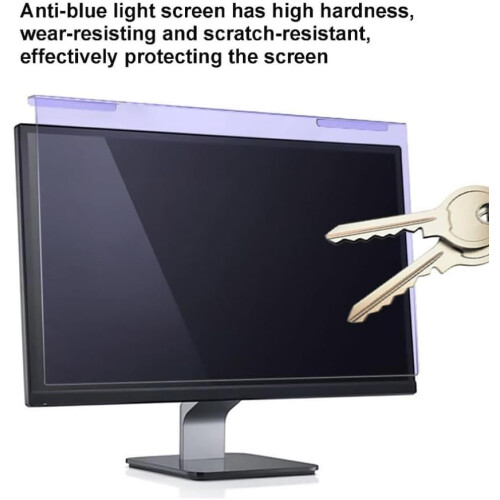 Blue Light Screen Protector for 27 Inch iMac Blocks 88% Harmful Blue Light Acrylic Hanging Filter 1