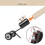 Garden Weeding Tool with Adjustable Hook Crevice Weeder Roller Gap Grass Remover No Bending 3