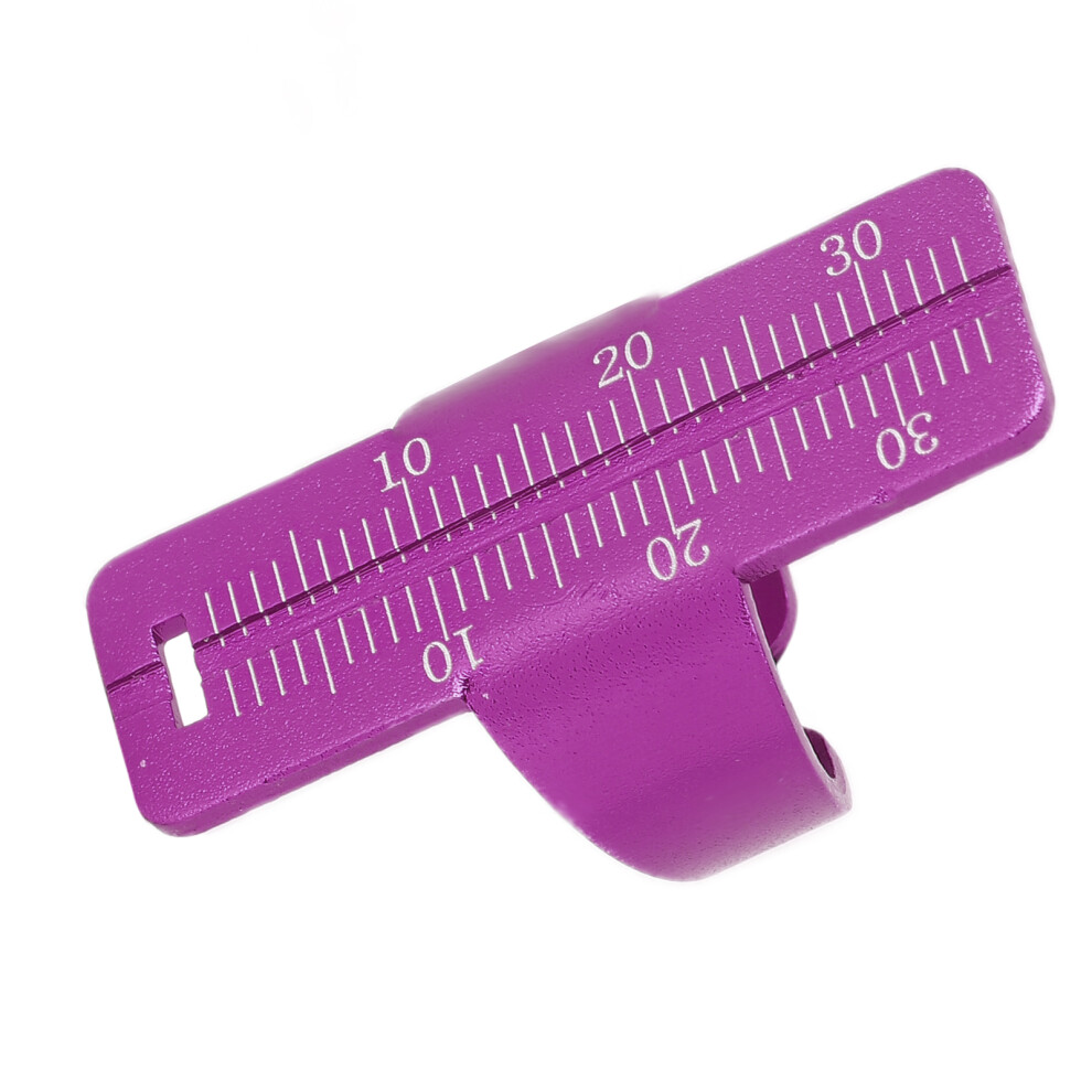 Purple Endodontic Finger Ruler Endo Gauge Dental Span Measure Scale Instruments