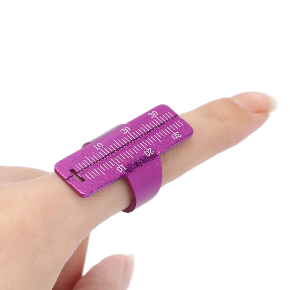 Purple Endo Gauge Finger Ruler Endodontic Scale 14.3Mm Dental Instruments