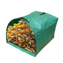 Reuseable Yard Waste Bags For Leaves, 53 Gal, 22x17x30 In, Dustpan Type Garden Bags, Large Lawn And Leaf Bags