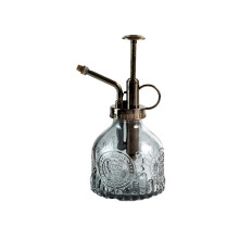 Vintage Glass Plant Mister with Gentle Mist Spray for Succulent Watering and Garden Use