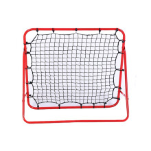 Rebounder Net 90x60x40cm Foldable Soccer Training Net for Kids and Adults in Red Durable Design