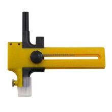 Circle Paper Cutter 215 Cm Circles With Ratchet Handle And NonSlip Grip Yellow For Card Making DIY Crafts