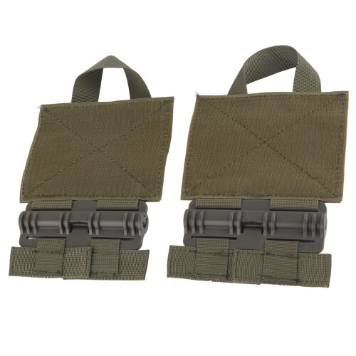 2pcs Green Quick Release MOLLE Buckle Set for JPC Vests 1