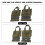 2pcs Green Quick Release MOLLE Buckle Set for JPC Vests 8