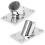 Base de fixation rectangulaire pour main courante de bateau, angle de 60, 22 mm 6