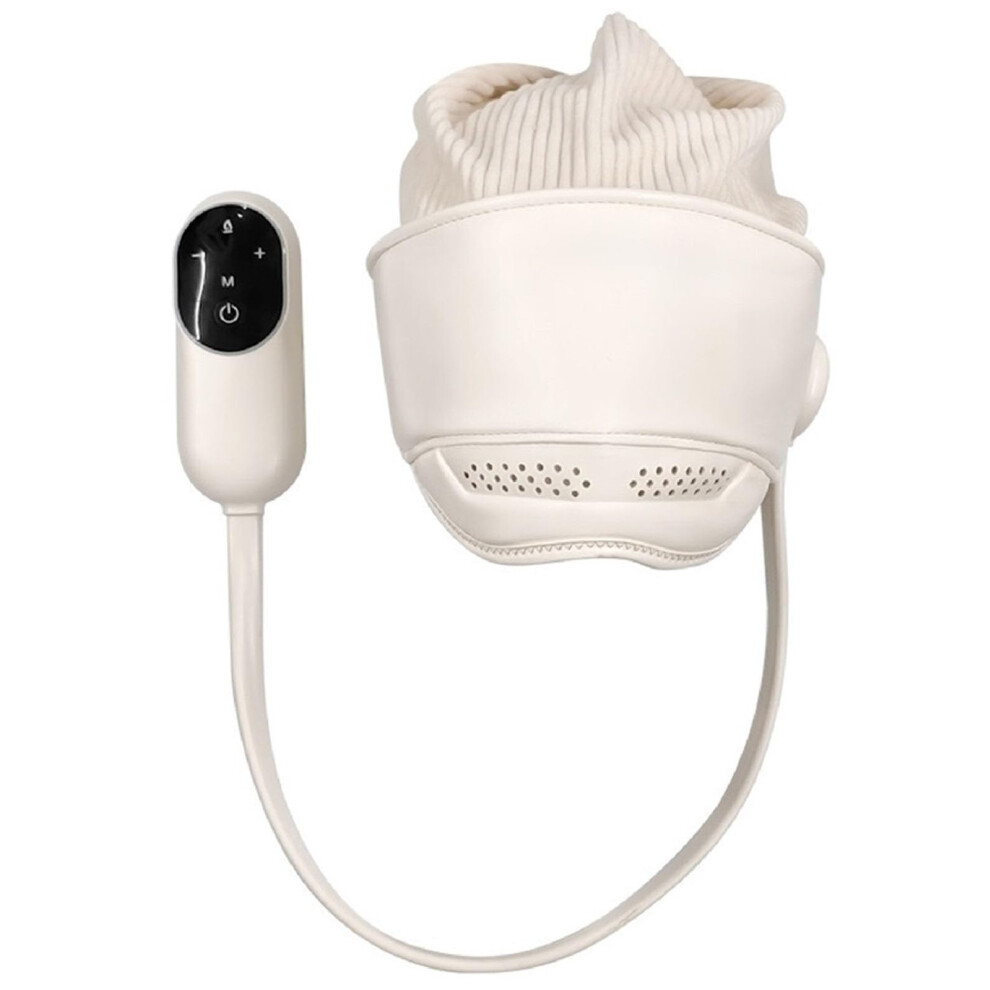 Heated Migraine Relief Head Massager with 6 Airbag Compression, Eye Massage and Rechargeable Battery