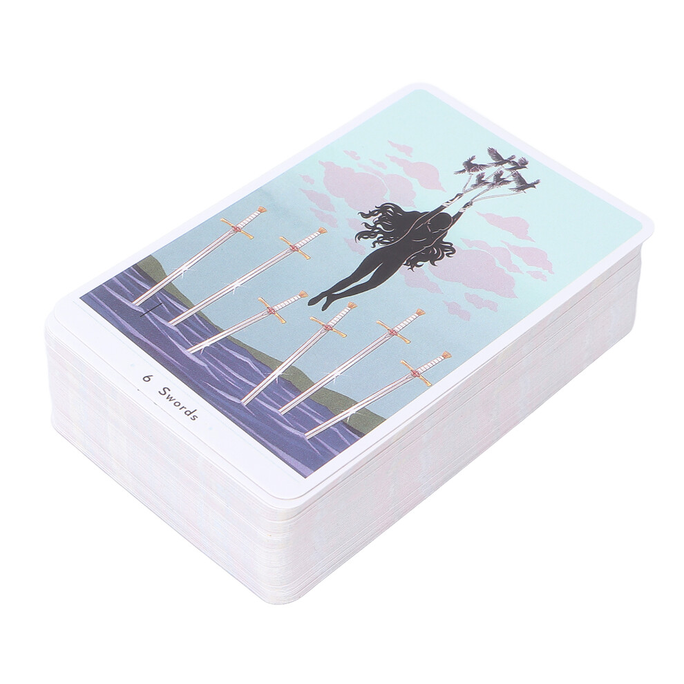 Portable Tarot Card Deck for Beginners, 9.3x6.2cm, Divination Game