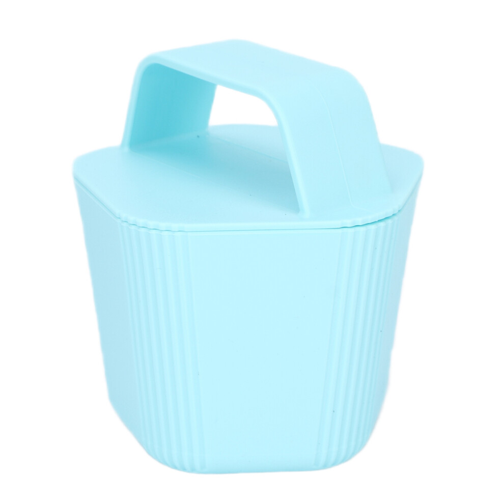 Reusable Silicone Ice Massage Cup For Body Pain Relief, Blue