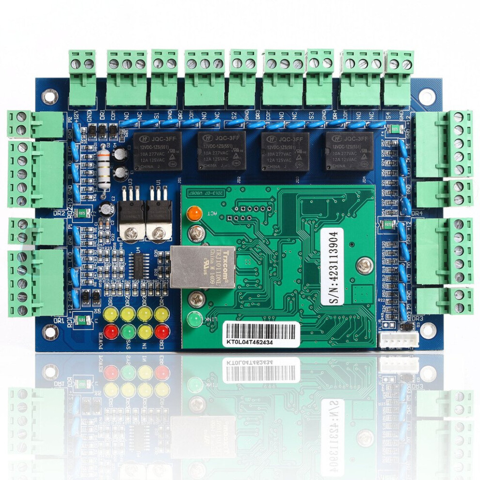 Uhppote Professional Wiegand 26 Bit Tcp Ip Network Access Control Board Panel Controller For 4 Door 4 Reader 700814938642