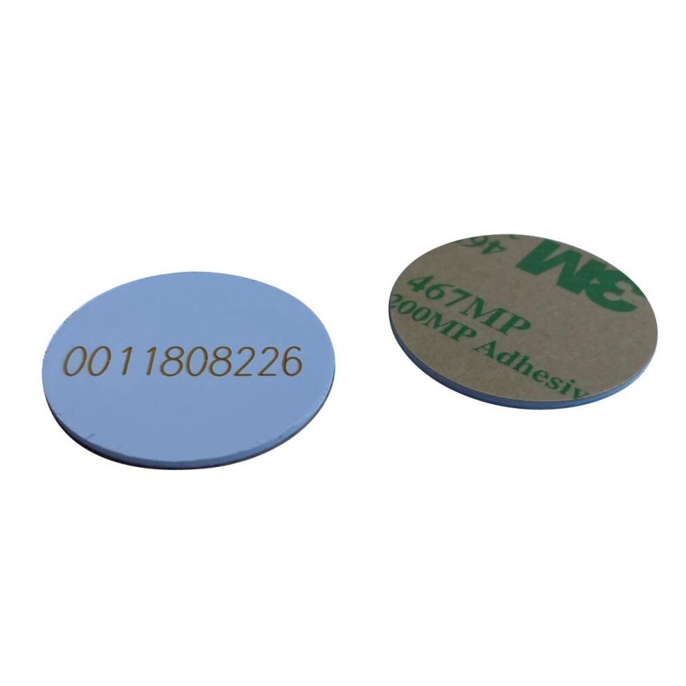 Em4100 Rfid Sticker,125Khz Pvc Material 1Mm Thick Id Coin Key Fobs Read Only (Pack Of 100) 725350792978