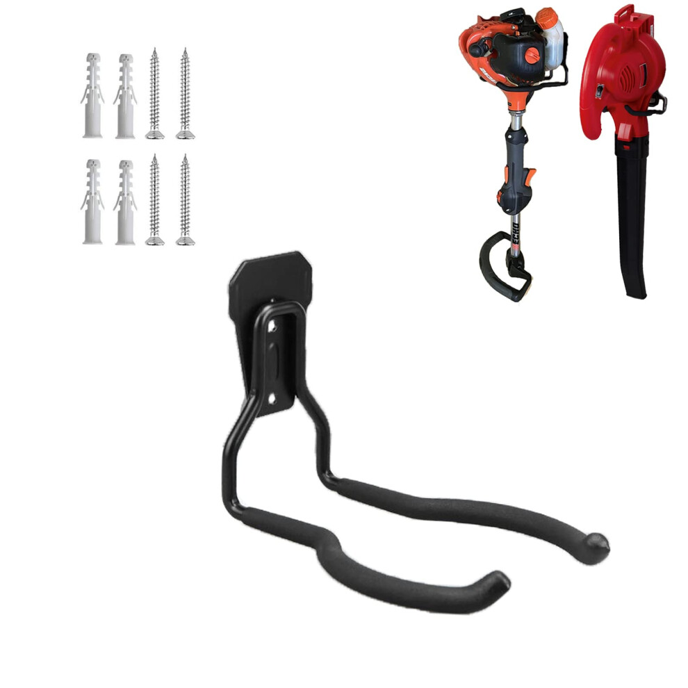 Garden Power Tool Hanger, Garage Wall Hooks, Weedeater Rack, String Trimmer Hanger, Weedeater Hanger, Power Tool Holder For Garage Wall, Utility Hooks 714955842010