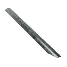 Lawn Edging Log Roll Stakes Fence Base Board Pin 450mm (18") Galvanised (Pack of 10)