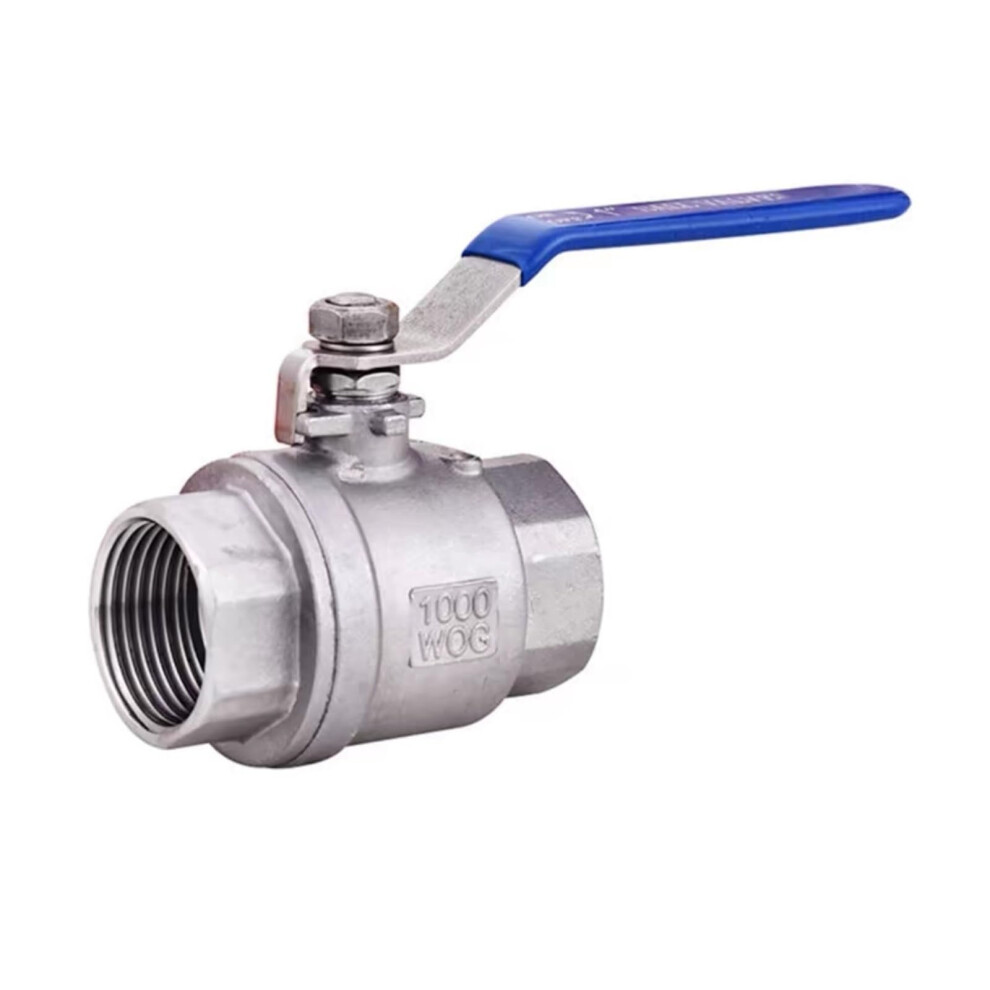 304 Stainless Steel Ball Valve G3/4 Twopiece Leakproof Internal Thread For Water Flow Control 9187378569535