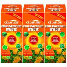 Celaflor Weedex weed killer, 3 x 400 ml