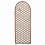 Gardman Gardman Curve Top Frame Willow Trellis 1.2 x 0.45m 1