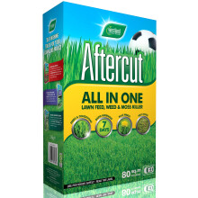 Aftercut All-in-One Lawn Feed, Weed and Moss Killer, 80 sq m, 2.8 kg