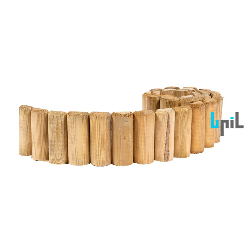 Gardman Lawn Edging - Log Roll 1.8m x 15cm 2