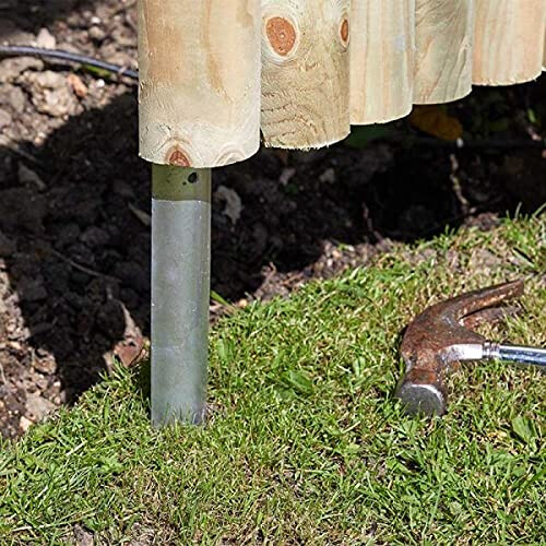 Smart Garden Smart Garden Log Roll Stakes 3-PK