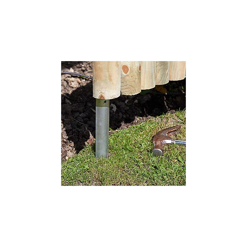 Smart Garden Log Roll Stakes 3-Pk