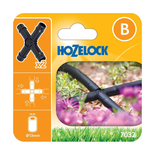 Hozelock Hozelock Cross Connectors (2 pack)