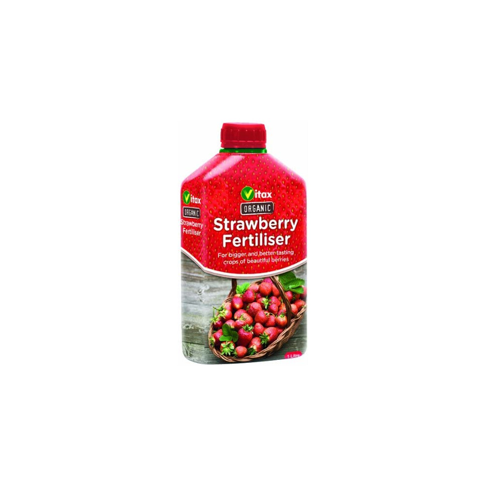 Vitax Organic Liquid Strawberry Feed 1L (831764) Green