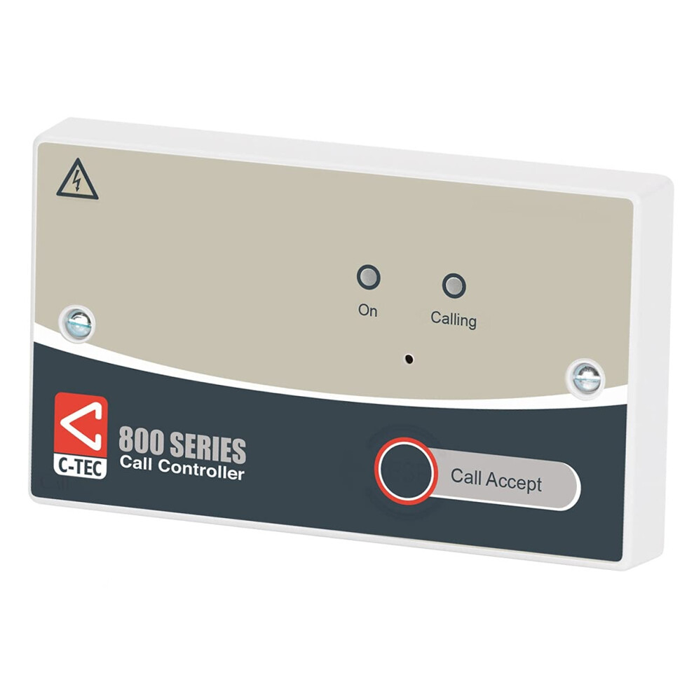 C-Tec Ct07 - Nc943b Single Zone Call Controller Care Alarm 12V 140Ma Mute/Reset