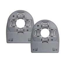 2 x Hozelock 2392 Wall Mounted Universal Garden Hose Reel Guide Bracket