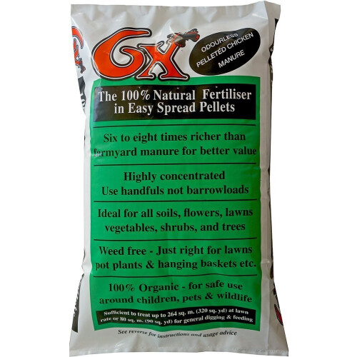 6X odourless pelleted chicken manure 20kg