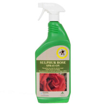 YouGarden - Sulphur Rose Spray On Tonic 1L, Ready to Use Trigger Spray, Disease Control for Rose Plants and Bushes - Prevents Blackspot and Mildew,