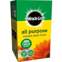Miracle-Gro 2 x All Purpose Soluble Plant Food, Grows plants twice as big. GUARANTEED!