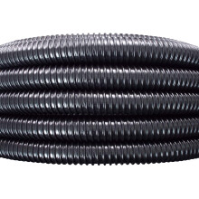 40mm Corrugated, Flexible Pond Pipe x 10m for Pumps/Filters/Waterfalls with 2 Matching Double Wire Hose Clips