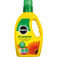 Miracle-Gro 3 x Concentrated Liquid Plant Food 1L