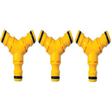 3 X Hozelock 2293 Hose Y Connector