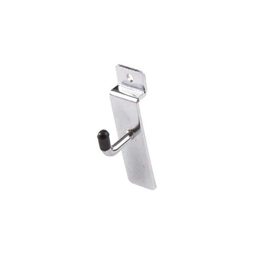 Msf 100 X Slatwall Hooks Single Prong Heavy Duty Slatwall Hooks Box Of 100 Upturn Or 90 Degree (100, I Inch) 5060895940398