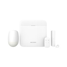 Hikvision Digital Technology DS-PWA64-KIT-WE Bundle: DS-PWA64-L-WE Dome, DS-PKF1-WE Keyboard, DS-PDP15P-EG2-WE P epoque, DS-PDMC-EG2-WE Recorded