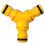 Hozelock 4 X Hozelock 2293 Hose Y Connector 1